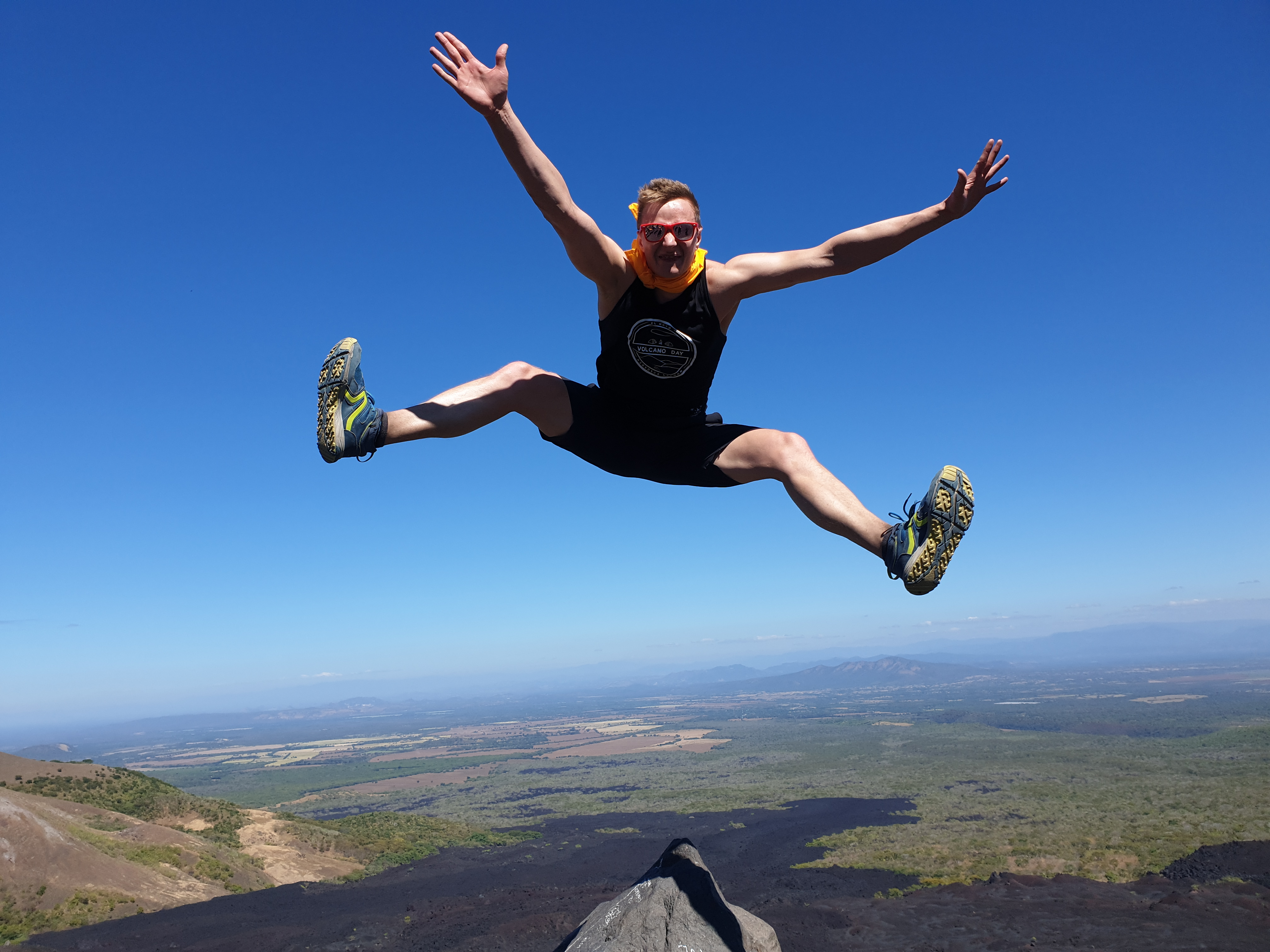 Volcano Boarding on Cerro Negro, Nicaragua