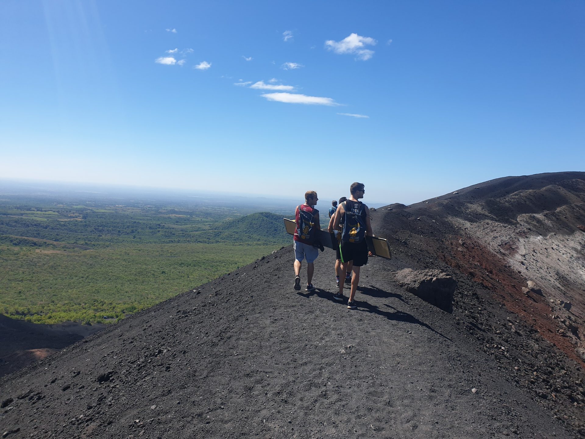 Volcano Boarding on Cerro Negro, Nicaragua