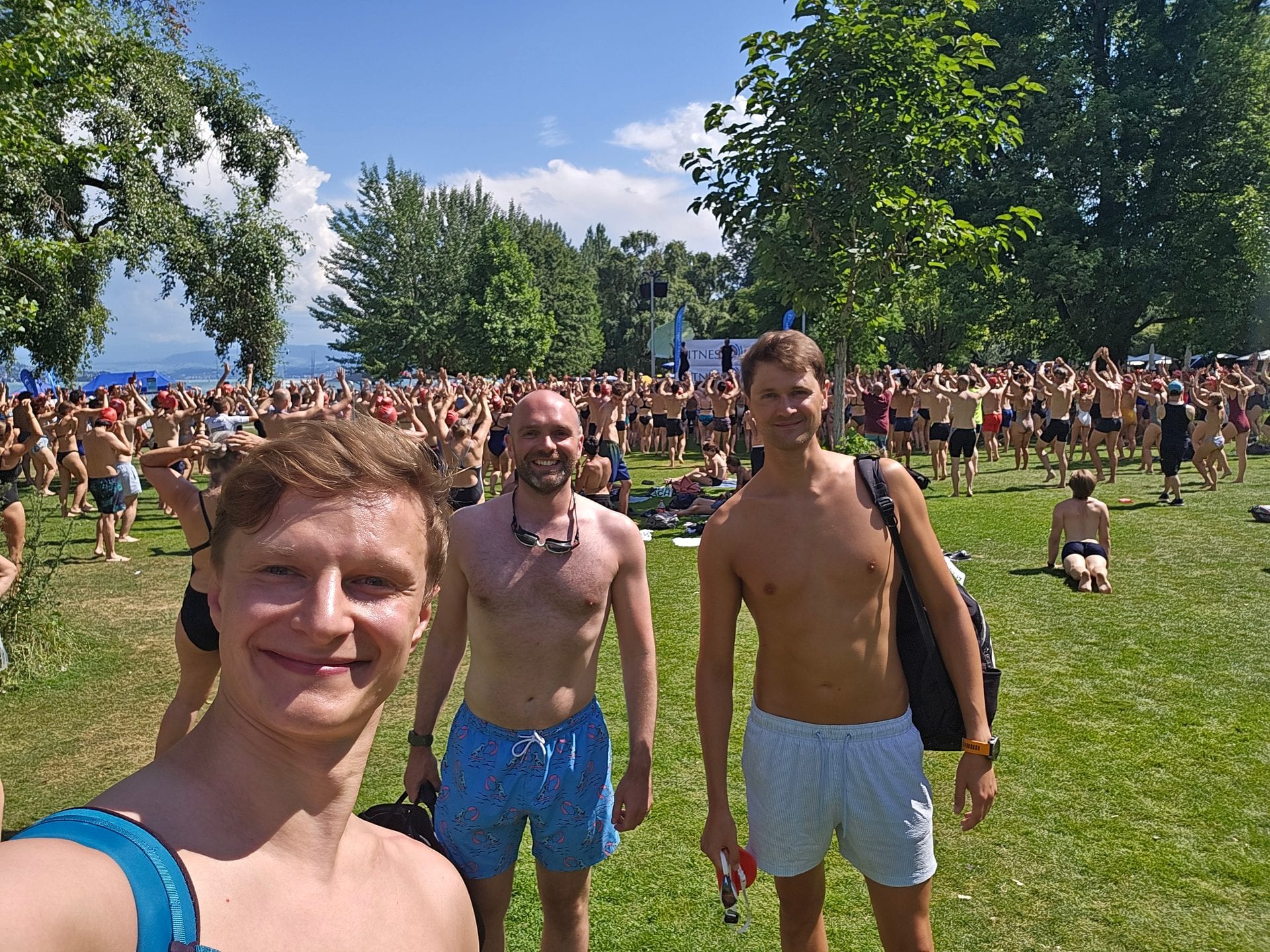 Swimming Across Lake Zurich — Annual Lake Crossing